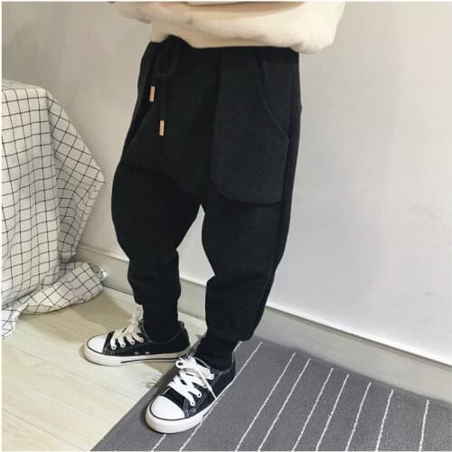 2020 Boys pants Kids Spring Autumn Clothes children pants for baby boy trousers solid casual 90 100 110 120 130