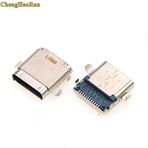 ChengHaoRan 2PCS for ASUS lingyao 3 zenbook3u type-C charging interface power interface usb jack charge port socket connector