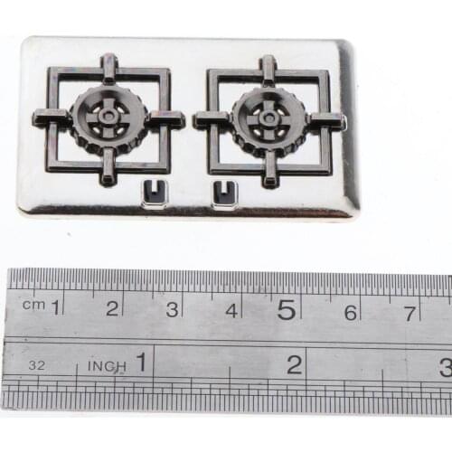 Dollhouse Mini Miniature Gas Stove Model Kitchen 1:12 Dollhouse Accerrories