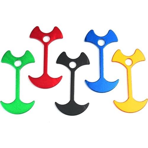 Multifunctional Aluminum Alloy Plank Floor Fishbone Anchor Tent Pegs Outdoor Awning Deck Stakes Fixed Nails Camping Equipment