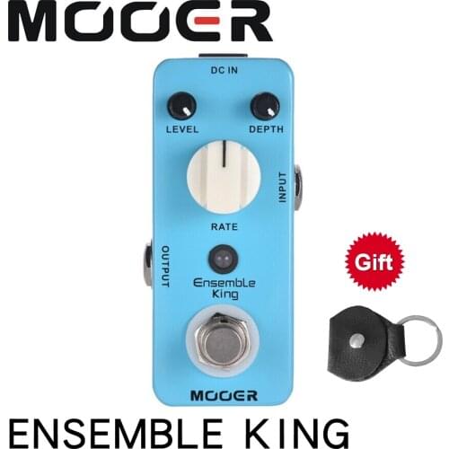 MOOER MCH1 Ensemble King Analog Chorus Guitar Effect Pedal True Bypass Full Metal Shell Guitar Parts & Accessories