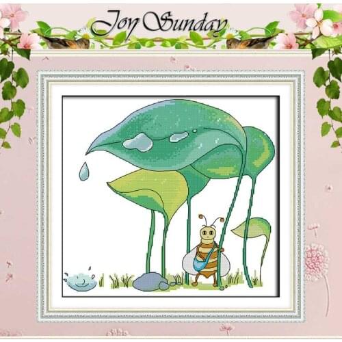 Ants Under The Leaves Counted Cross Stitch 11CT 14CT Cross Stitch Set Wholesale DIY Cross-stitch Kit Embroidery Needlework