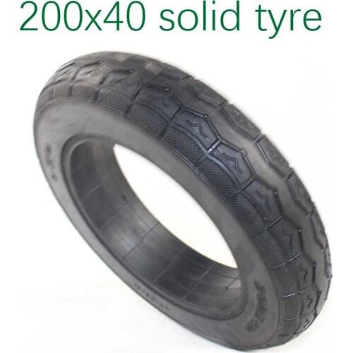 NEWEST Good Quality 200x40 Solid Tire Fit 8 Inch Folding Bicycle Scooter Electric Scooter Car Motorcycle Babys Car