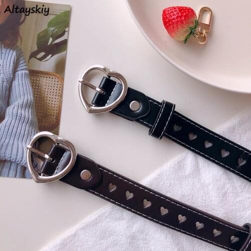 Belts Women Fashion Korean Style Belt Female Students Simple All-match Womens High Quality Harajuku Accessories Chic 2020 New