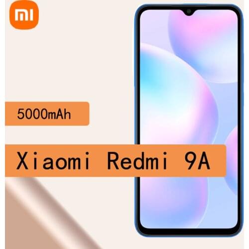 Celular Xiaomi Redmi 9A smartphone Mobile Phone MTK Helio G25 Octa Core 6.53" HD+ 5000mAh