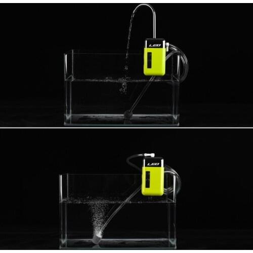 Super Mute USB Charging Air Pump Rechargeable Lithium Battery Power Oxygen Air Compressor Aquarium Fish Tank Outdoor Fishing