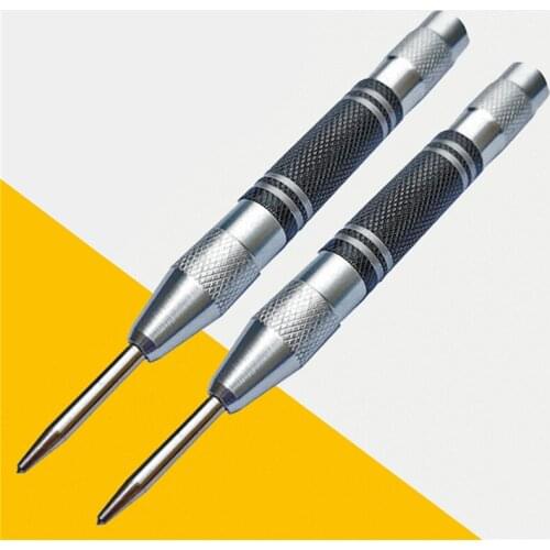 Super Strong Automatic Centre Punch And General Automatic Center Punch Adjustable Spring Loaded Metal Drill Tool