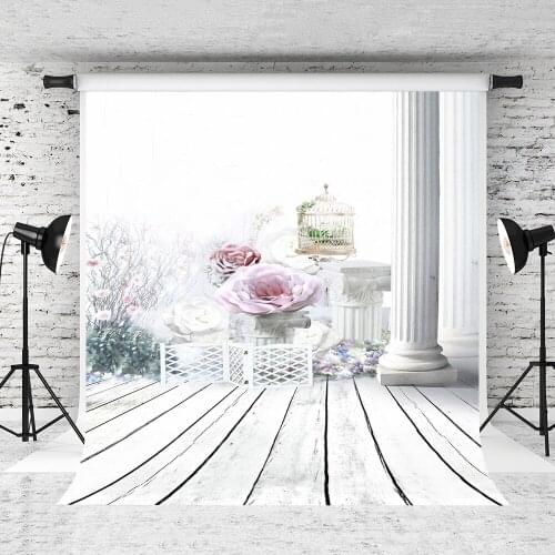 VinylBDS Abstract Wedding Background Cylindrical Pillars Photography Backdrops Backdrop Wedding/Photo Studio Backgrounds 3397 LK