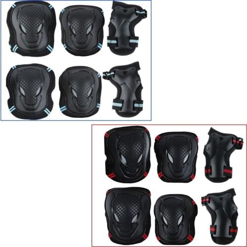 Roller skating protective gear suit adult girl and boy sport beginner skating skating skateboard protection equipment