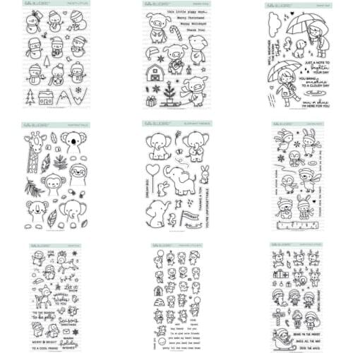 AliliArts Animals play fun Metal Cutting Dies and stamp Scrapbook paper craft knife mould blade punch stencils dies 2020