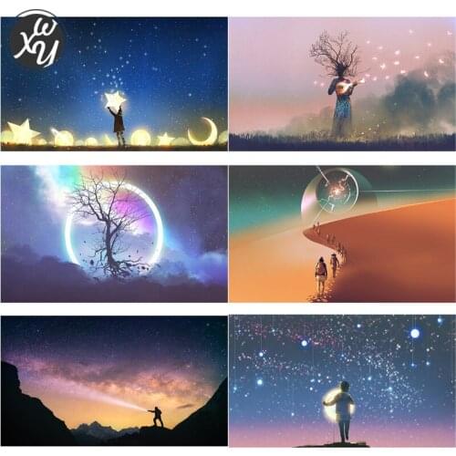 Diamond Painting Anime Cartoon Diamond Art Cartoonist Full Diamond Embroidery for Adults Scenery Diamond Painting Kit for Decor