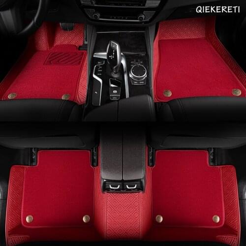 Custom Car Floor Mats for BMW e36 e39 e46 e60 e90 f10 F15 F16 f30 x1 x3 x4 x5 x6 1/2/3/4/5/6/7 foot mats car accessories styling