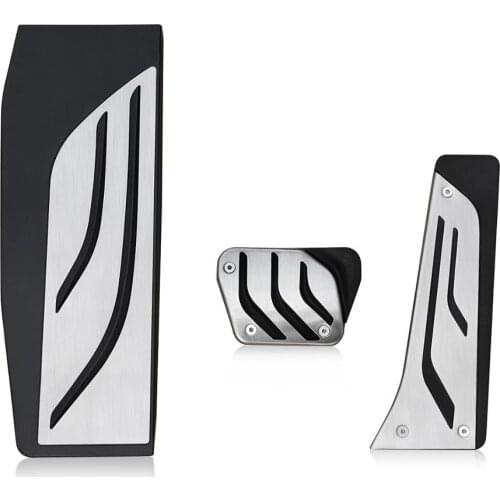 For BMW F20 F21 F22 F23 F30 F31 F32 F34 LHD Footrest Gas Brake Pedal Pad Covers