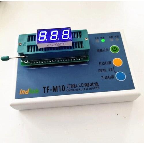 E-era electronic 7 seg tube testerlcd backlight display tool TF-M10 Led light testing equipment