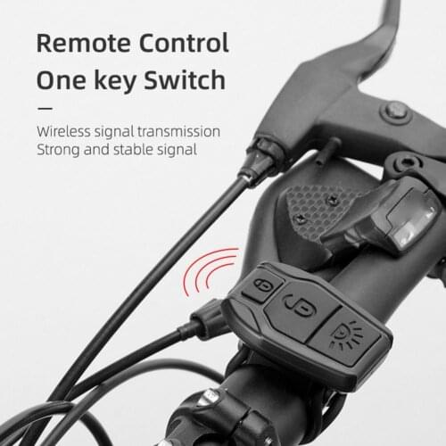 Intelligent Wireless Remote Control LED Taillight Anti-theft Warning Alarm Lamp for Outdoor Riding LED Taillight