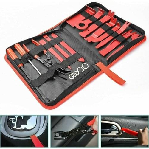19/30/35/38PCS Car Audio Installation/Removing Tool Kit Audio Trim Panel Dashboard DVD Player Removal Auto Repair Tools Supply