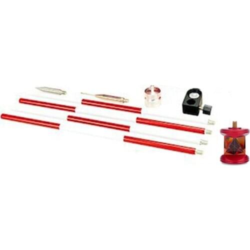 Details about Brand New Mini Prism with 4 Poles for Total Station Prism Constant 17 5 Mm