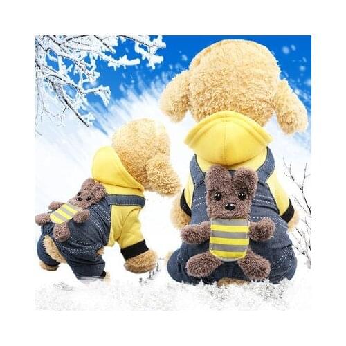 Pets Clothing Jacket Dogs Clothes Winter Luxury Animal Clothes Dog Apparel Overcoat Mascotas Funny Perro Accessories DD50YF