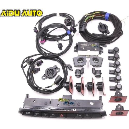 Front & Rear OPS Parking Sensor Set Front PDC 8K OPS For AUDI A3 8V