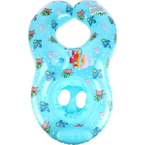 Swimming Ring Mother And Child Swimming Ring Double Swimming Inflatable Baby Swimming Ring Double Seat Swimming Ring