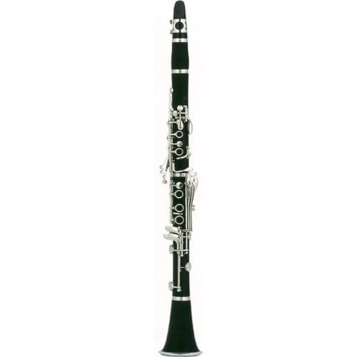 Intermediate grade Tone B 18 Key Ebonite body Nickel plated keys Clarinet
