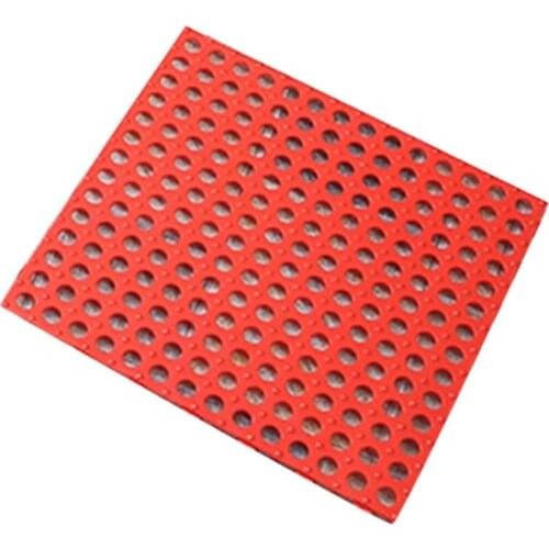 PVC Anti-Slip Hollowed Bath Mat Shower Carpet Europe style Hollowed Free splicing mat Home Toilet Bathroom Floor Pad