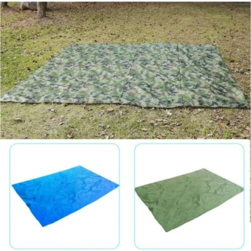 Waterproof Camping Tarp 100x145cm Outdoor Shelter Picnic Beach Awning Tent Mat Anti-UV Dustproof Portable Camping Accessories