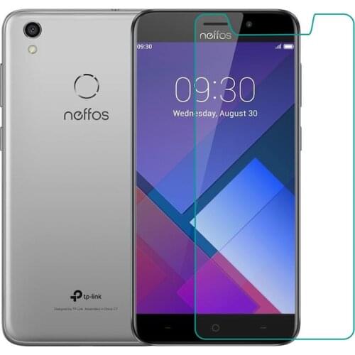 Smartphone 9H Tempered Glass for TP-Link Neffos C7 GLASS Protective Film on TP910A TP910C 5.5" Screen Protector cover phone
