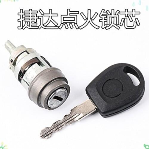 DAKATU OEM Ignition Lock Cylinder Auto Door Lock Cylinder For VW Jetta Replacement Door lock cylinder