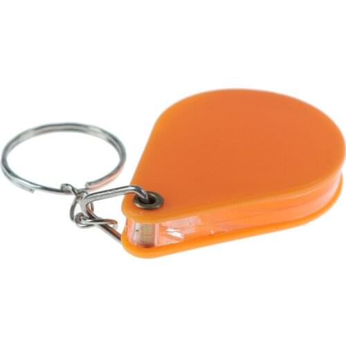 1PC Portable Mini Pocket Jewelry Magnifier Magnifying Glass Loupe Travel Camping Magnifier Supplies