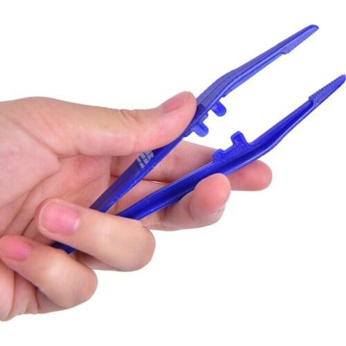 10 Plastic Tweezers Beads Small Disposable Tweezers Tools Forceps for Crafts DIY Jewelry Making Tools