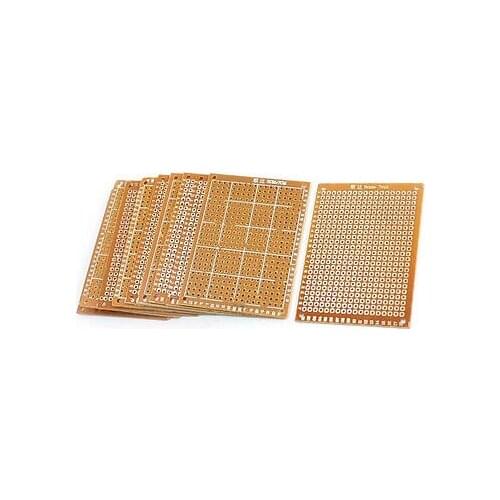 10pcs 5x7cm DIY Single Side Prototype Copper PCB Circuit Universal Board