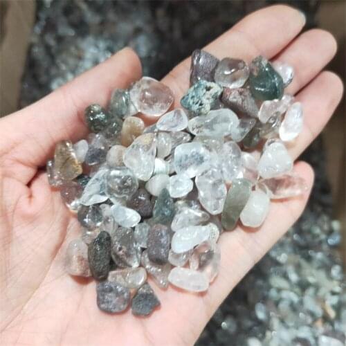 100g Natural Garden Crystal Gravel Mineral Tumbled Stones Chakra Healing Reiki Stones
