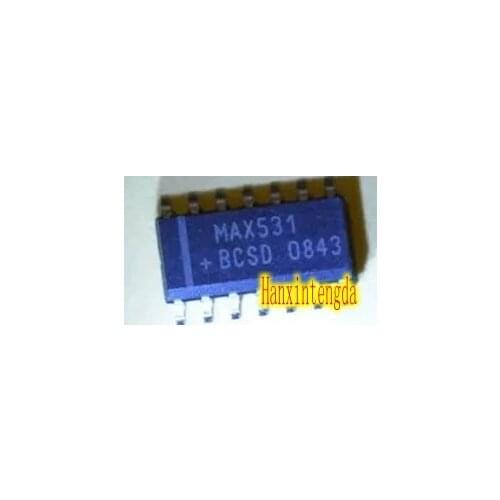 2pcs/lot MAX531BCSD MAX531 SOP14 [SMD]