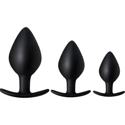 3pc Silicone Butt Anal Plug Sex Toys For Men Women bdsm tapon anale Prostate Massager Dildo For Anal Buttplug Adult Sex Products
