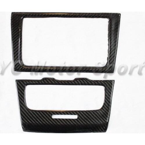Car Accessories Carbon Fiber Console Surround Trim Fit For 2009-2012 Golf MK6 Console Surround Trim Car-styling