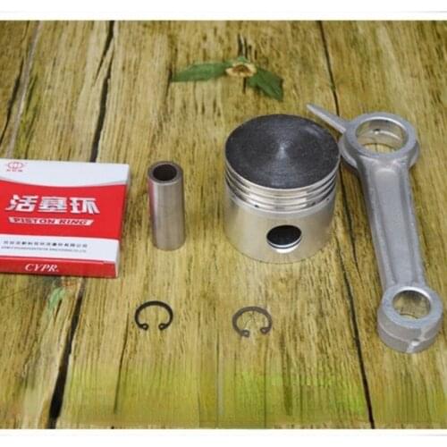 Free Shipping 65# Piston + Ring + Pin 20mm+connecting rod pressure boost Air Compressor Automatic suit for All the Chinese brand