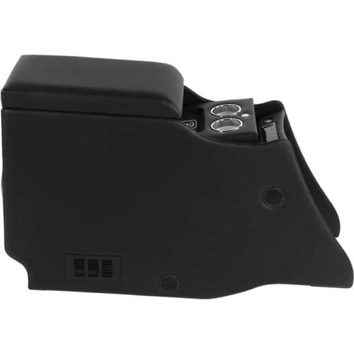 Car mirror protect auto mirror accessories Armrest Box 3 USB Ports with 8L Refrigerator Wireless Charger Fit for ALPHARD