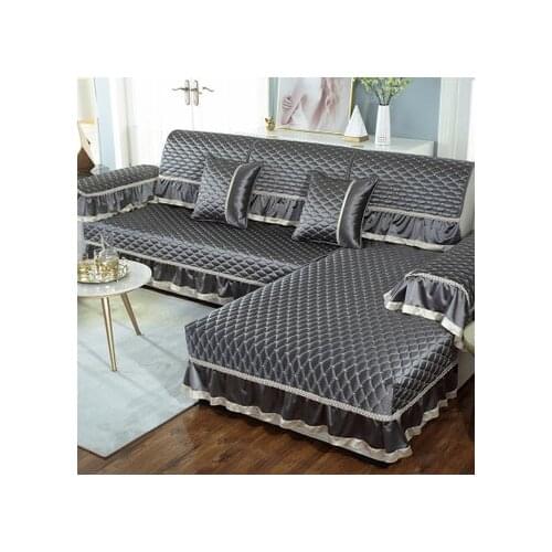 New style sofa cushion, four seasons universal non-slip fabric European style cushion, simple sofa cover