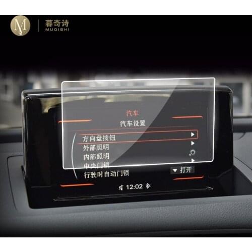 For Audi Q3 2012-2018 Car GPS navigation film LCD screen Tempered glass protective film Anti-scratch Film Accessories 6.5 Inch