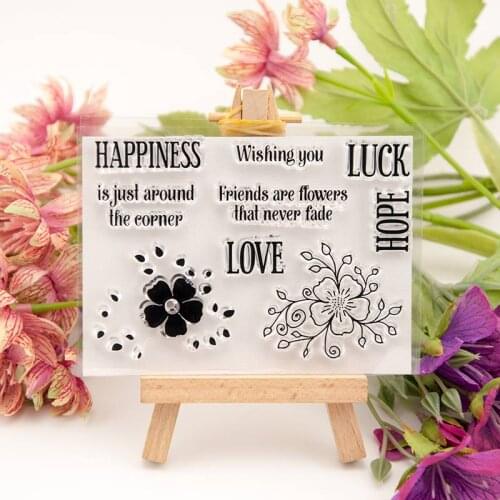 Love Clear Stamp/Seal for DIY scrapbooking/photo album Decorative clear stamp sheets A1884