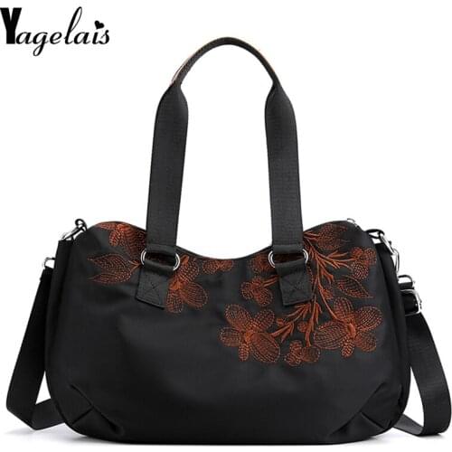 2019 New Nylon Foldable Travel Bag Large Capacity Bag Women Handbags Casual Crossbody Bag