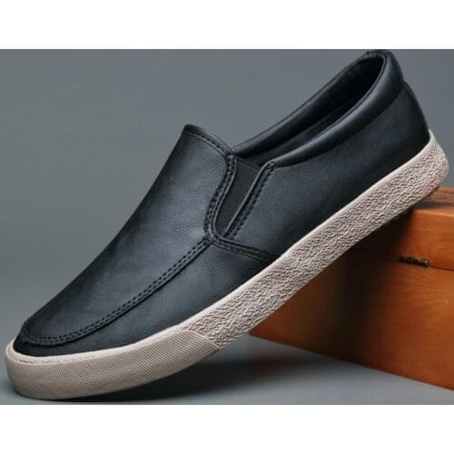 2021 New Korean-Style Casual Vulcanized Shoes Autumn Fashion Soft Bottom Low-Top Loafers Youth Trend All-Match Flat M20080