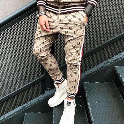 2021 new summer jogging pants mens gym fitness sweatpants mens fashion casual sports bodybuilding training trousers