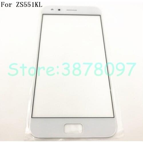 Original 5.5 inches For Asus Zenfone 4 Pro ZS551KL Front Glass Lens Touch Screen LCD Outer Panel Replacement Part