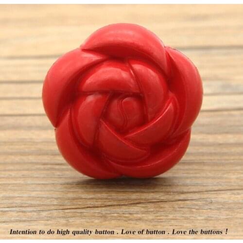 Free shipping 30pcs/lot High grade matte white sweater dress buttons red coat buttons woolen cloth pajamas buttons