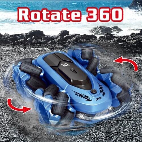 Rc Car Kids Toy 2.4G 2.4G Radio Control Rc Cars Off-Road 360 Rotate Rc Cars Remote Control Stunt Car Driving Electric Toys Boy