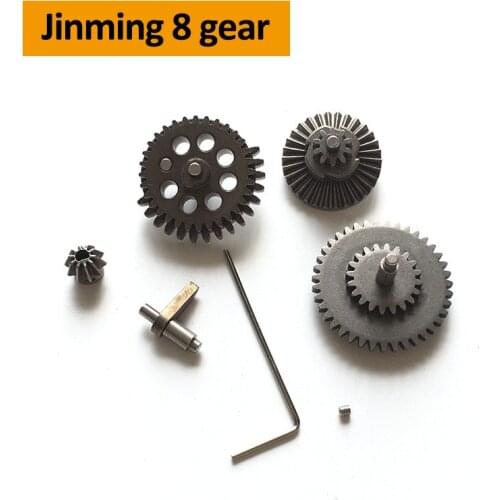 Jinming 8 generation gear gel ball water gun wave box toy refit accessories Childrens Toys Free shipping