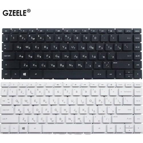 Russian keyboard FOR HP X360 14-ba049tx 14-BS042TX 14G-BR002TU 14-BS 14Q-BU W125 keyboard RU 14-BF 14-BP 14-BW