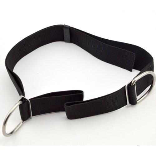 Technical Dive Crotch Strap 50mm Webbing Crotch Straps BCD Accessory Black